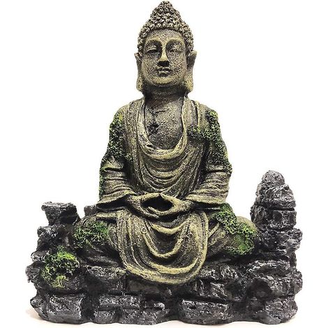 Statue de Bouddha pour aquarium - Ornement pour aquarium (1/5)