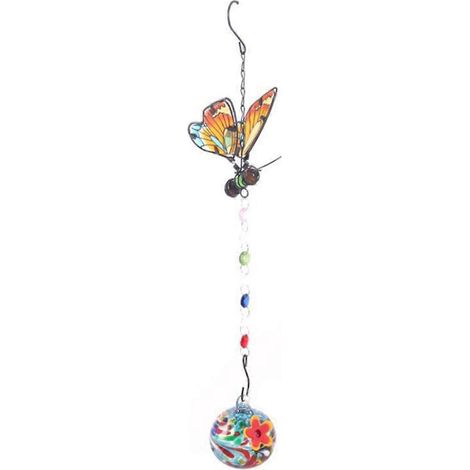 Mangeoire à miel pour oiseaux de cour (style papillon) -- (1/5)