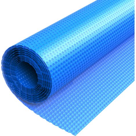 Mophorn Copertura Solare per Piscina 10972 x 4876 mm, Telo Termico con Strato Doppio per Isolamento Termico, Ideale per Assorbire il Calore di Giorno e Trattenerlo di Notte