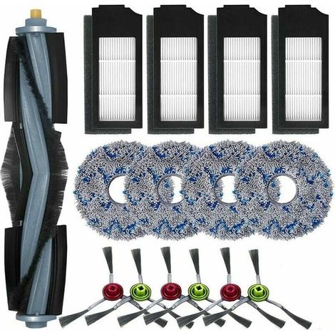 Brosse aspirateur 2 pièces Brosse à poils durs et souples Compatible avec aspirateurs 32mm Nettoyage humide et sec (1/4)