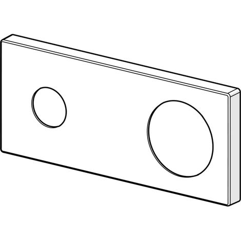 Hansa Deckplatte 59913866 175x75 Chrom (1/2)