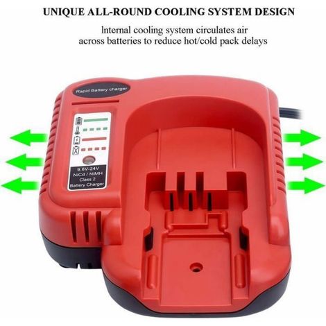 Chargeur De Batterie - 9 6V À 24V - Pour Outils Électriques - NiMH NiCd - BDFC240 (1/4)