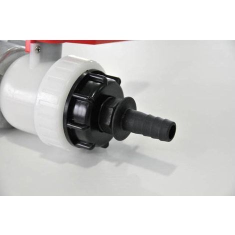 Raccord S60X6 cuve eau - Embout droit Ø 19 mm