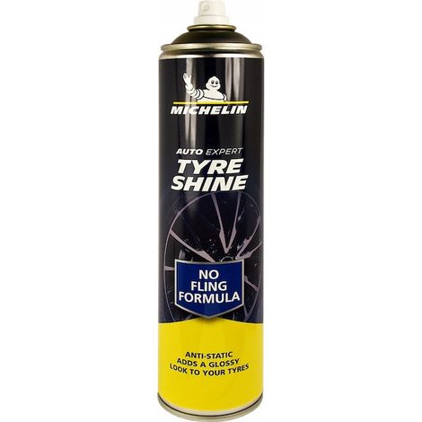 Spray abrillantador de neumáticos Michelin 520 ml, color negro (1/5)