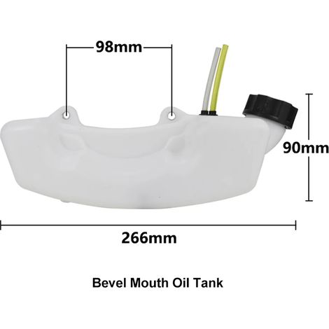 Réservoir d'huile pour débroussailleuse XCAN 40-5 (430) (pièces détachées pour tondeuse à gazon) (1/4)