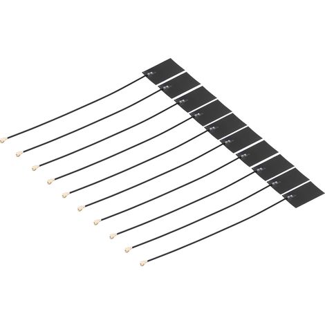 Lot de 10 antennes internes NZ-433-FPC-002 423-443 MHz souple FPC collante pour module 433M domotique alarme drone (1/5)