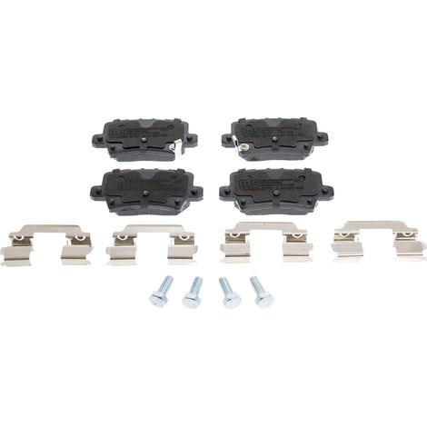 PASTIGLIE FRENO Posteriori HONDA CIVIC VIII fino al 12.2012 (1/2)