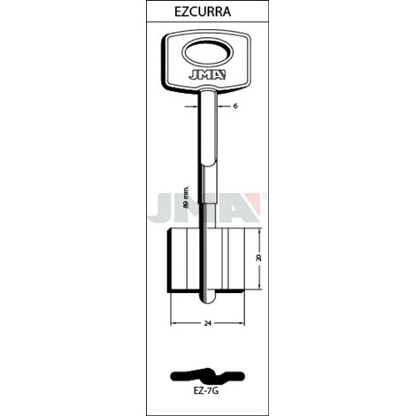 JMA llave gorja jma ez-7g (caja 10) , DETALLES
Referencia            EZ-7G                                                    
Fabricante             EZCURRA