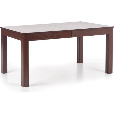 Table 160-300 cm aspect noyer foncé Tatiana (1/5)