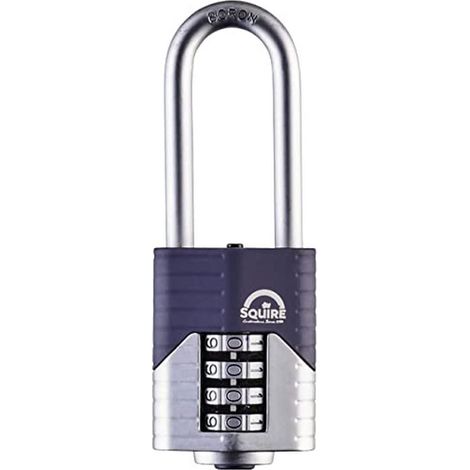 Squire Vulcan Combi 60/2.5 Long Boron Shackle Combination Padlock – 60mm HSQVC60LS (1/3)