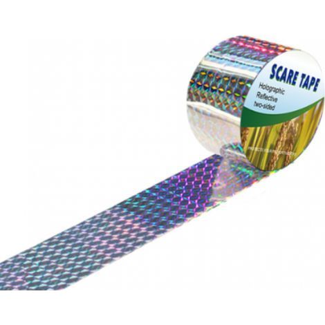 Bird Repellent Tape, 80m x 4.8cm Bird Repellent Tape, Anti-Bird Tape, Anti-Pigeon Tape, Garden Protection and Pest Control (1/5)