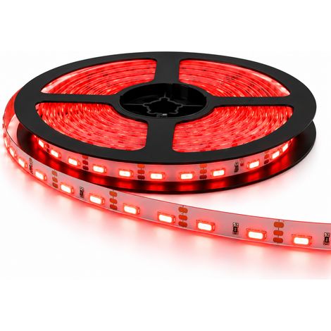 Striscia da 60 LED/M 24W 2.300Lm SMD335 12VDC IP20 Emissione laterale x5M 40.000H [CA-335-60-EL-IP25-R]