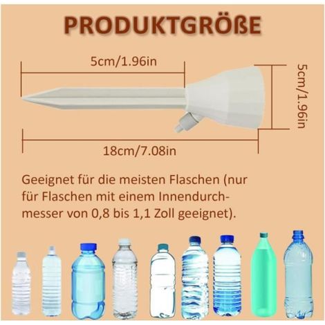 Kit d'Irrigation Goutte à Goutte - yd - 12 Pièces - Arrosage Automatique - Réglable - Compatible Bouteilles (1/5)