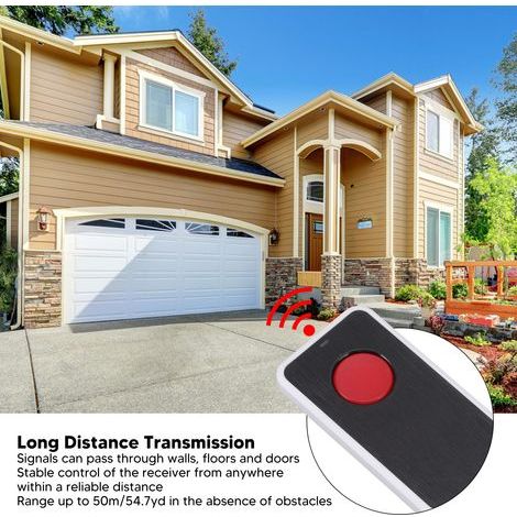 433 MHz Wireless Remote Control for Electric Cars – Battery-Powered RF Switch, 50m Range, High Security (1/4)