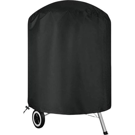 Housse de barbecue résistante aux déchirures avec double bords et matériaux Oxford imperméables pour diverses utilisations météorologiques (1/4)