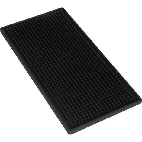 Tapis de bar en PVC pour bar à cocktails et café, tapis de comptoir, tapis d'égouttage, cadeau idéal pour les fêtes et les anniversaires. Cadeau parfait pour papa.-15x30cm (1/5)