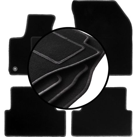 Komplettset Veloursmatten für: Peugeot 3008 II Crossover (2016-)
