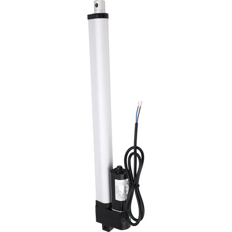 Vérin Électrique Linéaire 3000N Course 450mm Protection IP54 Silencieux Moteur 24V Alliage Aluminium (1/5)