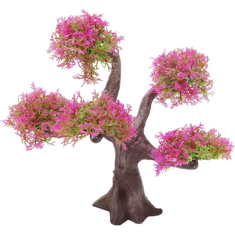 Plantes d'aquarium décoration résine de Simulation colorée plante artificielle d'aquarium (1/5)