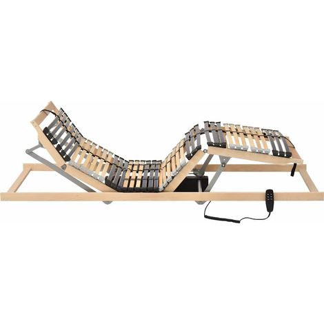 Maison Exclusive - Lattenrost Elektrisch mit 42 Latten 7 Zonen 90 (1/5)