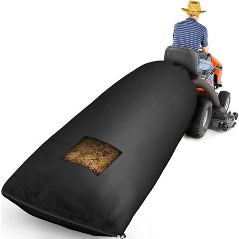 Filiyano – sac à feuilles – Bac de ramassage d'herbe pour tondeuses autoportées, sac à feuilles, 200 x 130 cm, résistant, grande capacité (1/5)