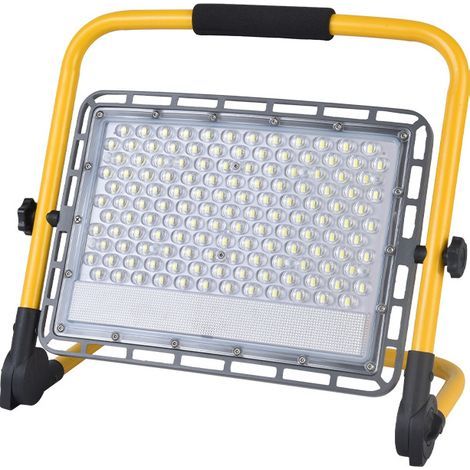 Projecteur LED 100W pour chantier portable - IP65 - 6000K - Blanc Froid (1/5)