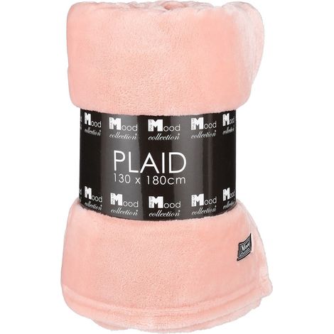 In The Mood Collection Plaid Pêche H1xl130xL180cm (1/5)