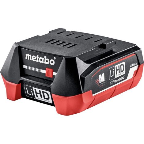 Metabo LiHD Akkupack 12 V - 4,0 Ah