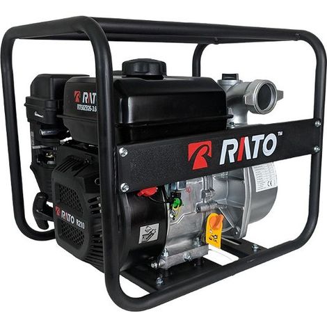 Motopompa a scoppio Rato RT80ZB26-3.6Q 212cc 6Hp autoadescante acque chiare 3 pollici