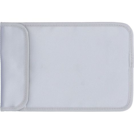 27x17.5cm Poche Ignifuge, Sac Sécurisé Anti-Feu, Imperméable et Portable, Porte-Documents A5 avec Double Fermeture Éclair