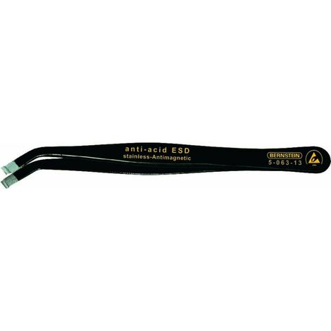 BERNSTEIN TOOLS 5-063-13 PINCE BRUCELLE CMS 58 SA-ESD ARRONDIE 115 MM