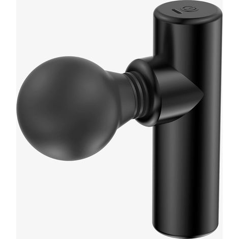 Mini pistolet de massage dorsal - Ultra silencieux, 8 vitesses de vibration, rechargeable par USB, massage doux