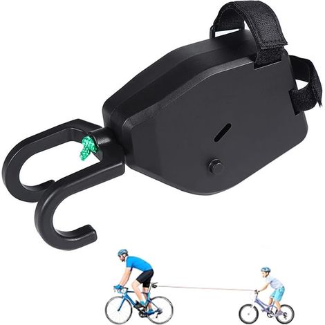 Barre Traction Velo Enfant, Corde de remorquage de vélo rétractable,Câble de Traction,Corde de Traction pour Enfants,Corde de Traction pour VTT