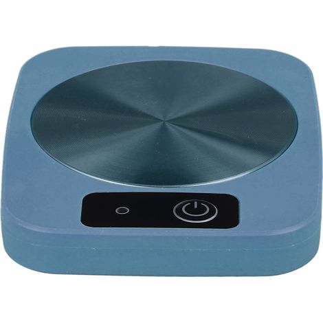 Chauffe-tasse intelligent à température constante, alimenté par USB, portable, pour le bureau, les voyages et la maison (bleu). (1/5)