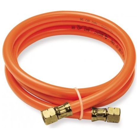 Manguera flexible para gas w21,8 i y r3/8 pulg i, 5 m