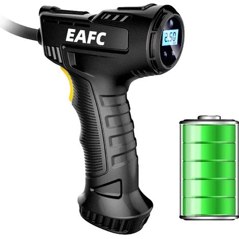 Compressore d'aria, design senza fili, gonfiaggio rapido, senza fili, alimentato a batteria (1/2)