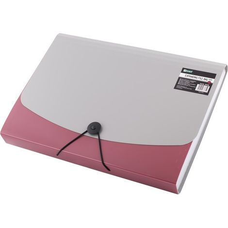 Cartella D.rect 5888 a 12 scomparti, formato A4, colore rosso. (1/5)