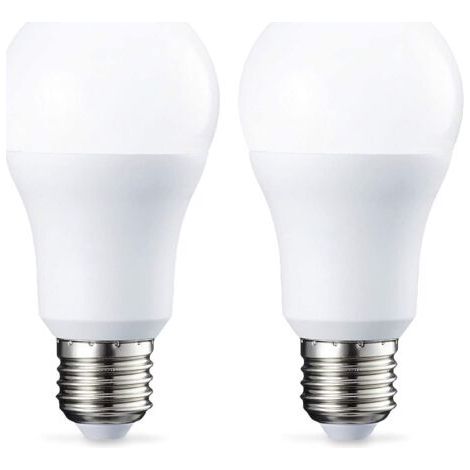 Ampoule LED à vis Edison - E27/E14/B22, 5 W-A, sans scintillement, lumière blanche / 6500 K, lot de 2 (1/3)