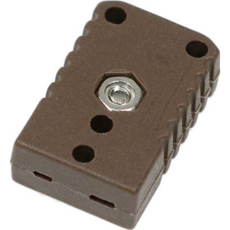 B + B Thermo-Technik Raccord miniature type T, marron -50…+120 °C marron Contenu: 1 pc(s)