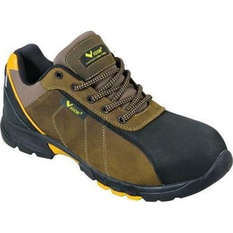 Vuemme VIGOR PARIDE Scarpe Antinfortunistiche S3 Pelle Pieno Fiore Puntale Composito Suola Antistatica EN ISO 20345