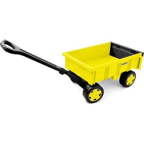 Riesenwagen/Anhänger gelb