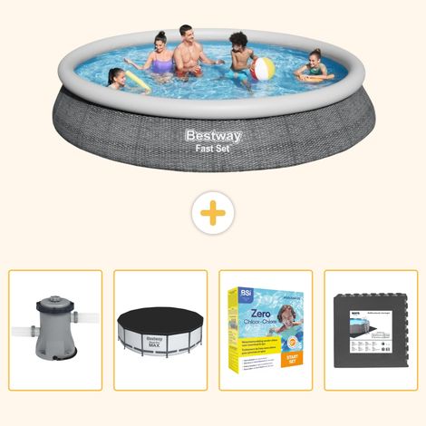Bestway Bestway Fast Set Ronde - 457x84 cm - 5-pièces  S259 (1/5)