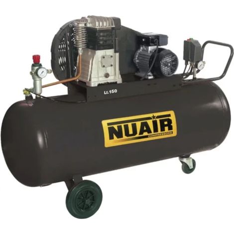 Compresseur d'air à piston 150 litres monophasé de 3 CV NUAIR (1/3)