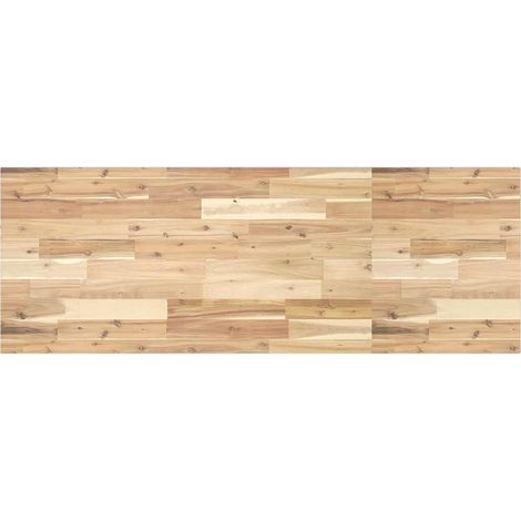 Dessus de table  Dessus de bureau  Plateau de table rectangulaire 120x50x2 cm bois massif d'acacia