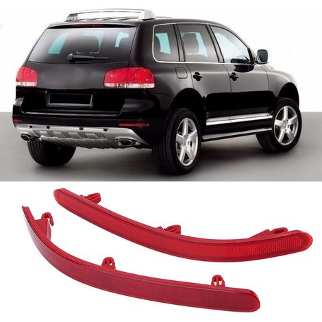 Réflecteur de pare-chocs arrière pour voiture 7L6945106A 7L6945105A (1/5)
