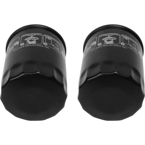 2-teiliger Ölfilter 2540086, zylindrischer Stahlfilter, kompatibler Ersatz für RANGER 1000XP PS CREW R01 2019 (1/5)