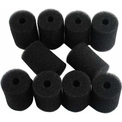 Paquete de 10 cepillos de espuma universales para limpiafondos robóticos - Compatible con Polaris 180 280 360 380 480 3900 Sport - KZQ
