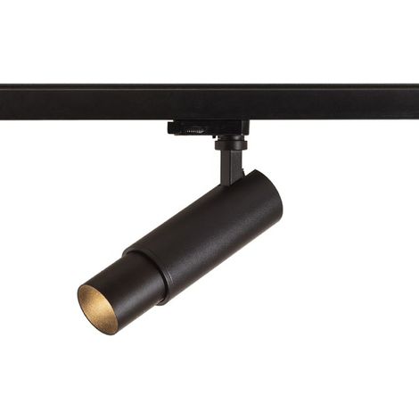 Faretto ZUMA DIMM per binario trifase nero  230V LED 20W 10 50°  3000K