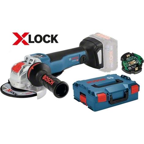 Meuleuse 18V avec X-Lock GWX 18V-10 PSC Professional (sans batterie ni chargeur) en coffret L-BOXX - BOSCH - 06017B0800 (1/10)
