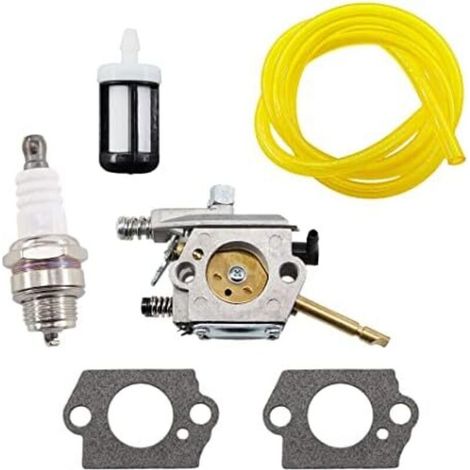 Carburateur pour débroussailleuses FS160 FS180 FS220 FS280 Bougie d'allumage incluse Performance optimale jardinage (1/4)